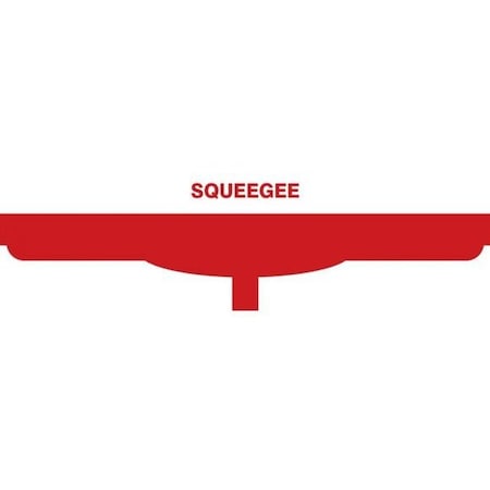 Accuform TOOL SHADOWS SQUEEGEE HEADS COLOR PVR333RD PVR333RD